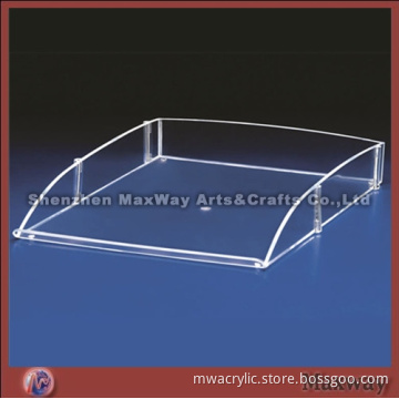 Carved Office Acrylic Document Tray